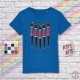 FOR KIDS: Regimental Paintbrushes, All Foot Guards on Parade (design 2), KIDS T-Shirt (3-14 years)