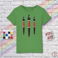 FOR KIDS: Regimental Paintbrushes, Grenadier Guards KIDS T-Shirt (3-14 years) FOR KIDS: Regimental Paintbrushes, Grenadier Guards KIDS T-Shirt (3-14 years)