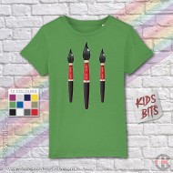 FOR KIDS: Regimental Paintbrushes, Welsh Guards KIDS T-Shirt (3-14 years) FOR KIDS: Regimental Paintbrushes, Welsh Guards KIDS T-Shirt (3-14 years)