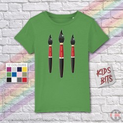 FOR KIDS: Regimental Paintbrushes, Welsh Guards KIDS T-Shirt (3-14 years) FOR KIDS: Regimental Paintbrushes, Welsh Guards KIDS T-Shirt (3-14 years)