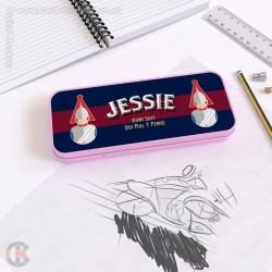 Blues and Royals Personalised Pencil Tin - Bearskin and Tunic Design