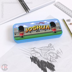Irish Guards Personalised Pencil Tin - Egg Soldiers Design Irish Guards Personalised Pencil Tin - Egg Soldiers Design