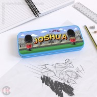 Scots Guards Personalised Pencil Tin - Egg Soldiers Design Scots Guards Personalised Pencil Tin - Egg Soldiers Design