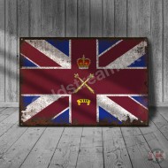 8 Company, Coldstream Guards, VINTAGE Company Bunting, Metal Sign 8 Company, Coldstream Guards, VINTAGE Company Bunting, Metal Sign