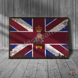 13 Company, Coldstream Guards, VINTAGE Company Bunting, Metal Sign 13 Company, Coldstream Guards, VINTAGE Company Bunting, Metal Sign