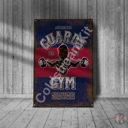Coldstream Guards Gym, Coldstream Guards Vintage Metal Sign Coldstream Guards Gym, Coldstream Guards Vintage Metal Sign