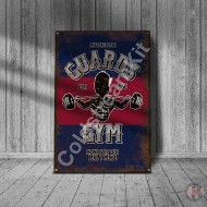 Grenadier Guards Gym, Grenadier Guards Vintage Metal Sign Grenadier Guards Gym, Grenadier Guards Vintage Metal Sign