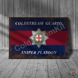 Coldstream Guards Sniper Platoon Metal Sign - 3 different sizes Coldstream Guards Sniper Platoon Metal Sign - 3 different sizes