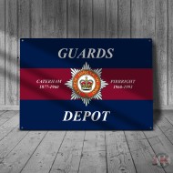 Guards Depot Metal Sign (Caterham & Pirbright) - 3 different sizes Guards Depot Metal Sign (Caterham & Pirbright) - 3 different sizes