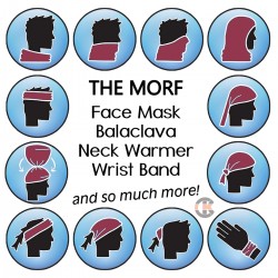 Morf (Multi-Purpose) Blues and Royals, 50cm x 25cm Morf (Multi-Purpose) Blues and Royals, 50cm x 25cm