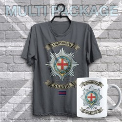 Mug & TShirt Package, Retro Coldstream Guards Design