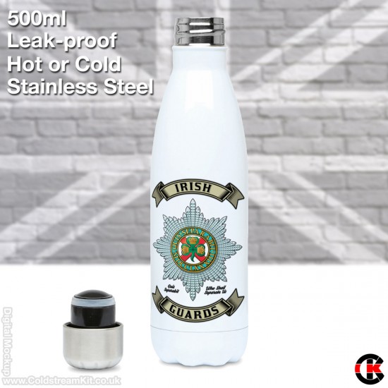 500ml Stainless Steel Water Bottle (Irish Guards)