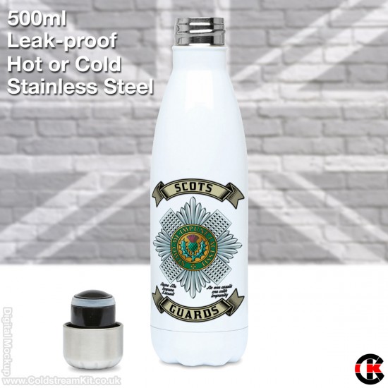 500ml Stainless Steel Water Bottle (Scots Guards)