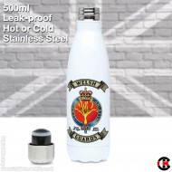 500ml Stainless Steel Water Bottle (Welsh Guards) 500ml Stainless Steel Water Bottle (Welsh Guards)