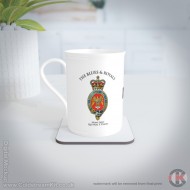The Blues and Royals Bone China Mug (fluted or straight sides). The Blues and Royals Bone China Mug (fluted or straight sides).