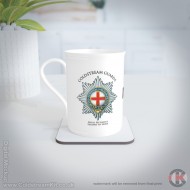 Coldstream Guards Bone China Mug (fluted or straight sides). Coldstream Guards Bone China Mug (fluted or straight sides).