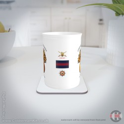 Grenadier Guards (Grenade) Bone China Mug (fluted or straight sides). Grenadier Guards (Grenade) Bone China Mug (fluted or straight sides).