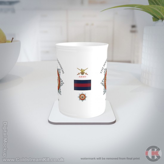 The Household Division Bone China Mug (fluted or straight sides)