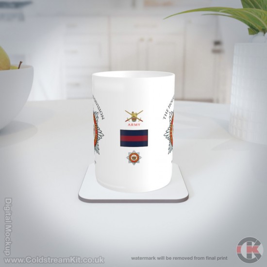 The Household Division Bone China Mug (fluted or straight sides)