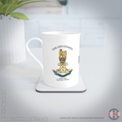 The Life Guards Bone China Mug (fluted or straight sides). The Life Guards Bone China Mug (fluted or straight sides).