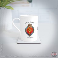 Welsh Guards Bone China Mug (fluted or straight sides). Welsh Guards Bone China Mug (fluted or straight sides).