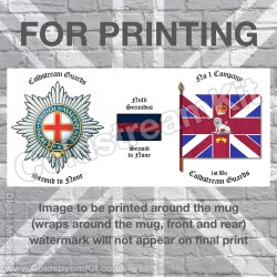 1 Company 1st Bn Coldstream Guards, Company Bunting Mug (11oz Mug)