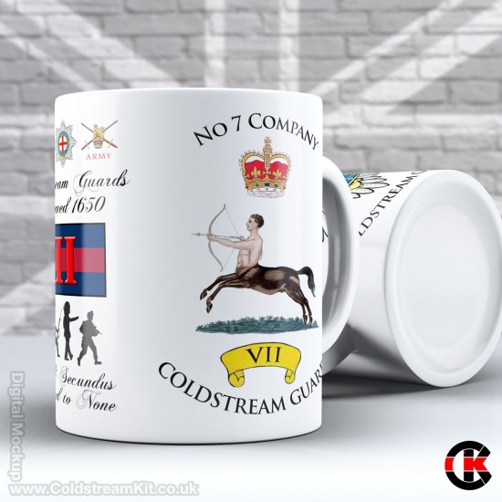 Coldstream Guards Mug, No 7 Company (11oz Mug)