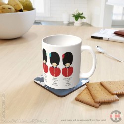 The Guards Mug, Regiments of the Household Division (choose your mug size, 11oz, 15oz or 20oz Mug) The Guards Mug, Regiments of the Household Division (choose your mug size, 11oz, 15oz or 20oz Mug)