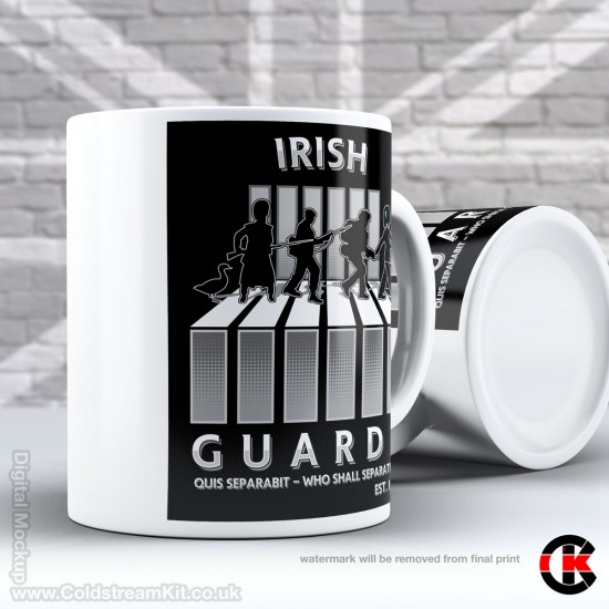 Abbey Road Parody Design - Irish Guards (11oz Mug)