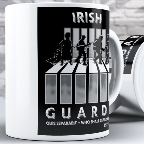 Abbey Road Parody Design - Irish Guards (11oz Mug)