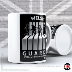Abbey Road Parody Design - Welsh Guards (11oz Mug) Abbey Road Parody Design - Welsh Guards (11oz Mug)