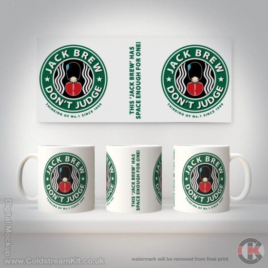 Jack Brew, Irish Guards Jack Brew Mug (choose your mug size, 11oz, 15oz or 20oz Mug)