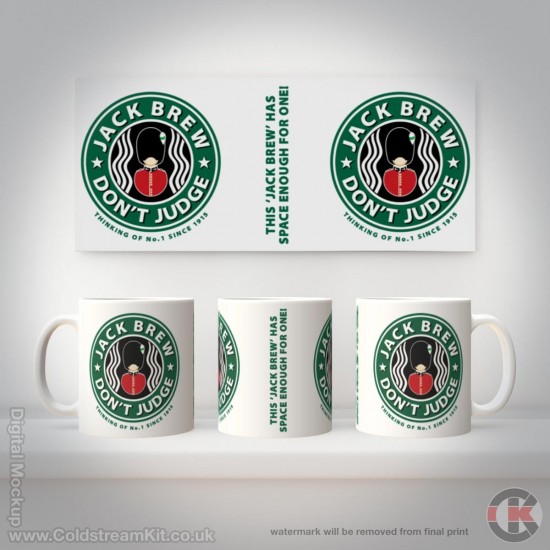 Jack Brew, Welsh Guards Jack Brew Mug (choose your mug size, 11oz, 15oz or 20oz Mug)