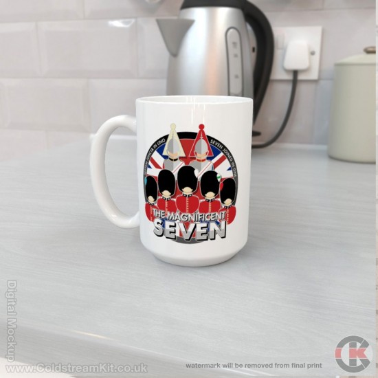 The Magnificent Seven, Regiments of the Household Division, Jumbo Mug (15oz Mug)
