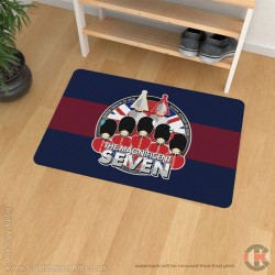 The Magnificent Seven, Regiments of the Household Division - Floor Mat (2 sizes available) The Magnificent Seven, Regiments of the Household Division - Floor Mat (2 sizes available)