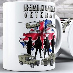 Op Banner, Northern Ireland Veteran (11oz Mug) Op Banner, Northern Ireland Veteran (11oz Mug)