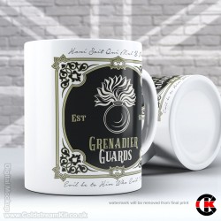 Victorian / Vintage Design Style, Grenadier Guards GRENADE (11oz Mug)