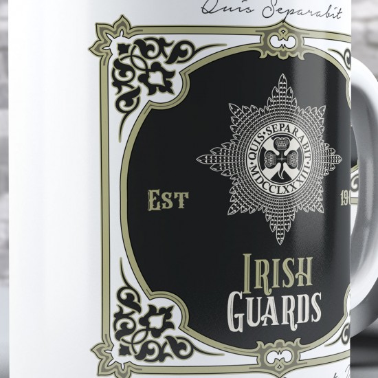 Victorian / Vintage Design Style, Irish Guards (11oz Mug)