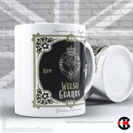 Victorian / Vintage Design Style, Welsh Guards (11oz Mug)