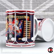 Drum Mug, Irish Guards (11oz Mug) Drum Mug, Irish Guards (11oz Mug)