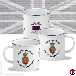 11oz Enamel Mug (The Blues and Royals) 11oz Enamel Mug (The Blues and Royals)