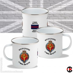 11oz Enamel Mug (Welsh Guards) 11oz Enamel Mug (Welsh Guards)