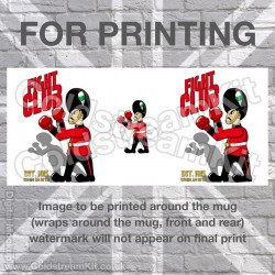 Fight Club Mug, Welsh Guards (11oz Mug) Fight Club Mug, Welsh Guards (11oz Mug)