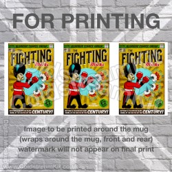 Fighting Guards, Irish Guards (11oz Mug)