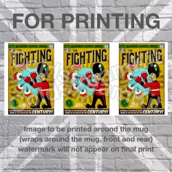 Fighting Guards, Welsh Guards (11oz Mug) Fighting Guards, Welsh Guards (11oz Mug)