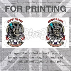 Grumpy Old Mick, Irish Guards (11oz Mug)