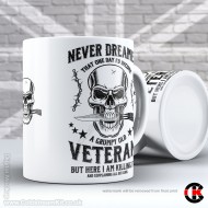Grumpy Old Veteran (Retro/Vintage) Mug (11oz Mug) Grumpy Old Veteran (Retro/Vintage) Mug (11oz Mug)