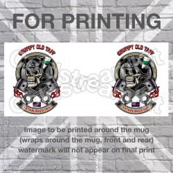 Grumpy Old Taff, Welsh Guards (11oz Mug) Grumpy Old Taff, Welsh Guards (11oz Mug)