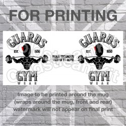 Guards Gym Wear, Coldstream Guards (11oz Mug)