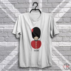 Buttons in Twos, Year of Formation, Coldstream Guards T-Shirt Buttons in Twos, Year of Formation, Coldstream Guards T-Shirt